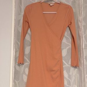 Top shop orange dress